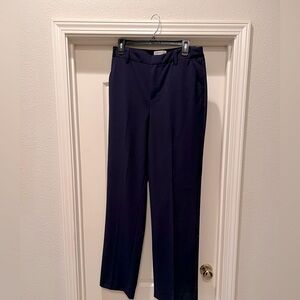 Coldwater Tall Creek Navy Blue Dress Pants Classic Style Size 10 Tall